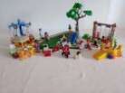 (4) parc pour enfants 5024 Playmobil avec personnages et accessoires