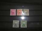 FRANCE SERIE TIMBRES TAXE N°90 A 94 NEUFS**. COTE 70 EUROS