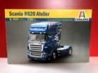 1/24 ITALERI MAQUETTE CAMION SCANIA R620 ATELIER / POUR PIÈCES A TERMINER