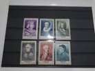 FRANCE SERIE TIMBRES N°1027 A 1032 NEUFS. COTE 90 EUROS