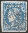 TIMBRE FRANCE CLASSIQUE CERES BORDEAUX N° 46B - Cote 25 euros